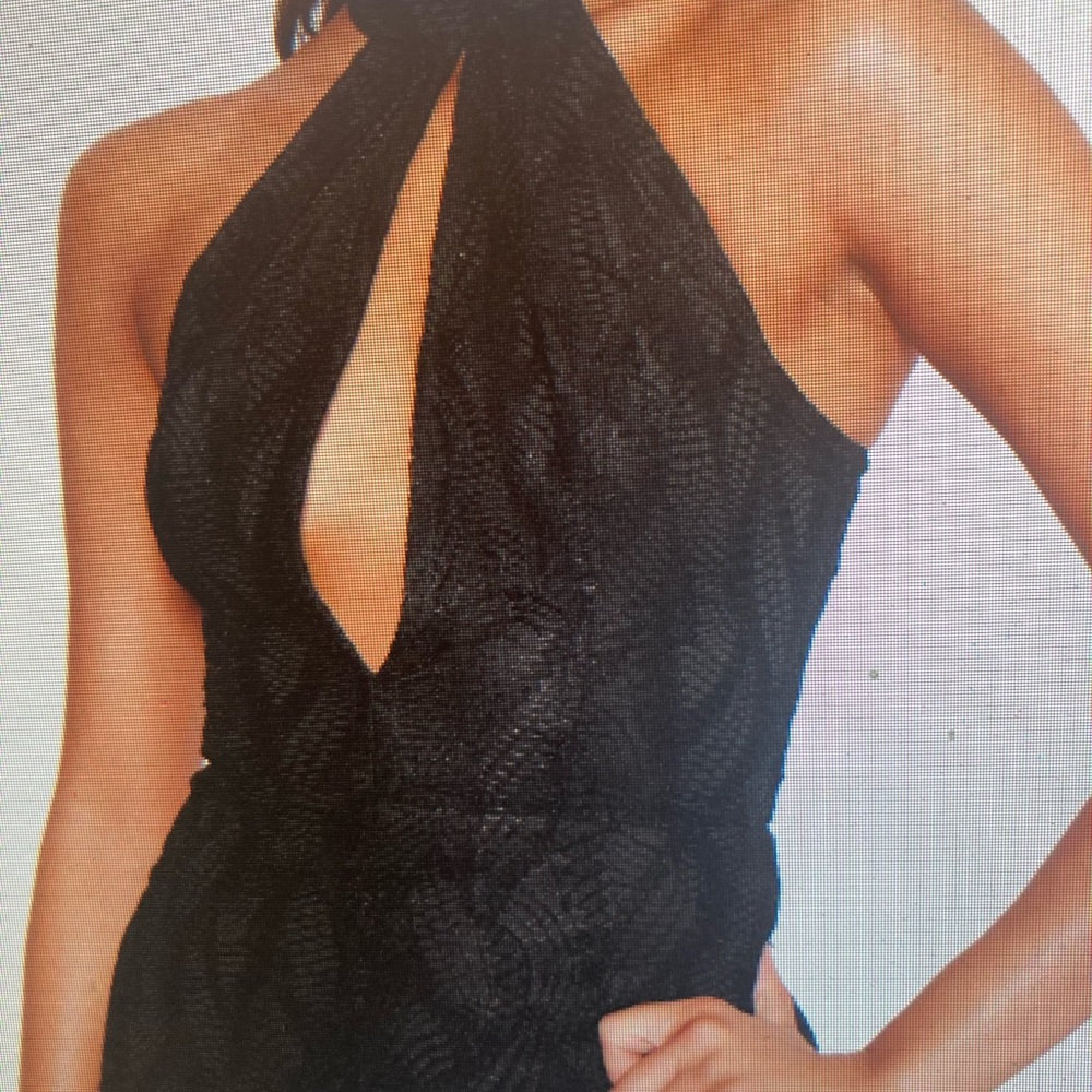 Embroidered lace jumpsuit